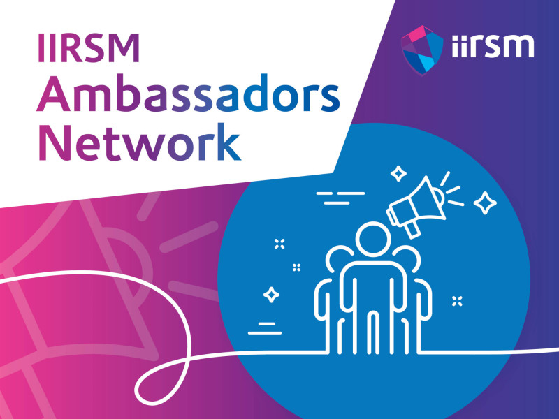 Welcoming the new IIRSM Ambassadors Network members for 2026