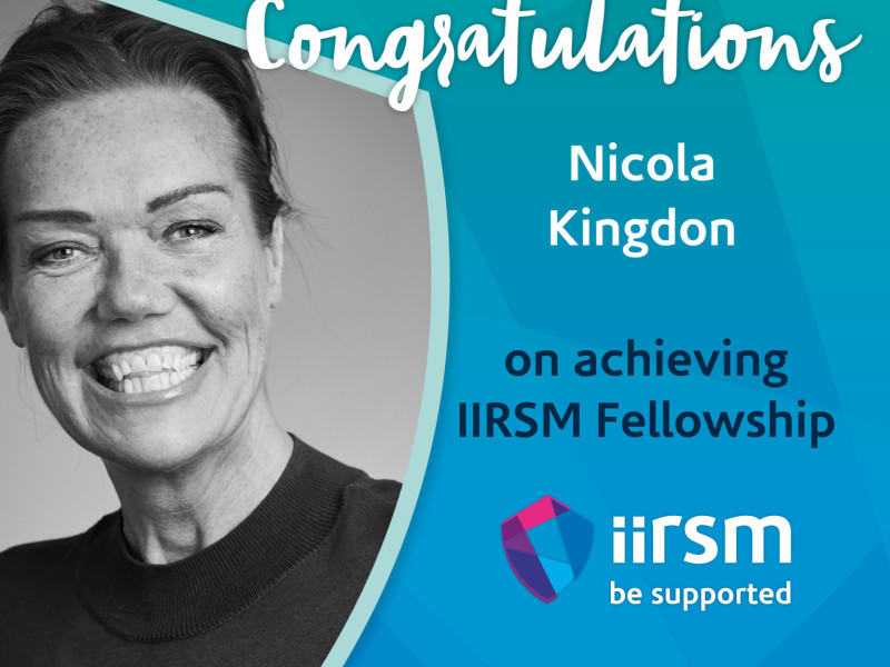 Why I became an IIRSM Fellow – Nicola Kingdon, Health and Safety Manager at Collegiate UK